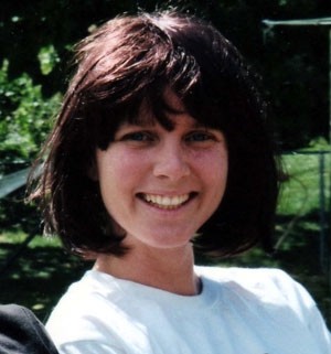 Kim with wig, 2004