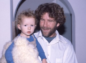 Gary with his daughter, 1981