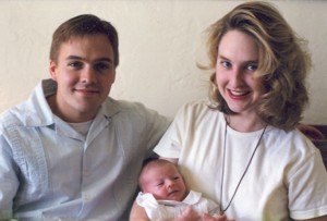 Damien, Heather & Christian, 2001