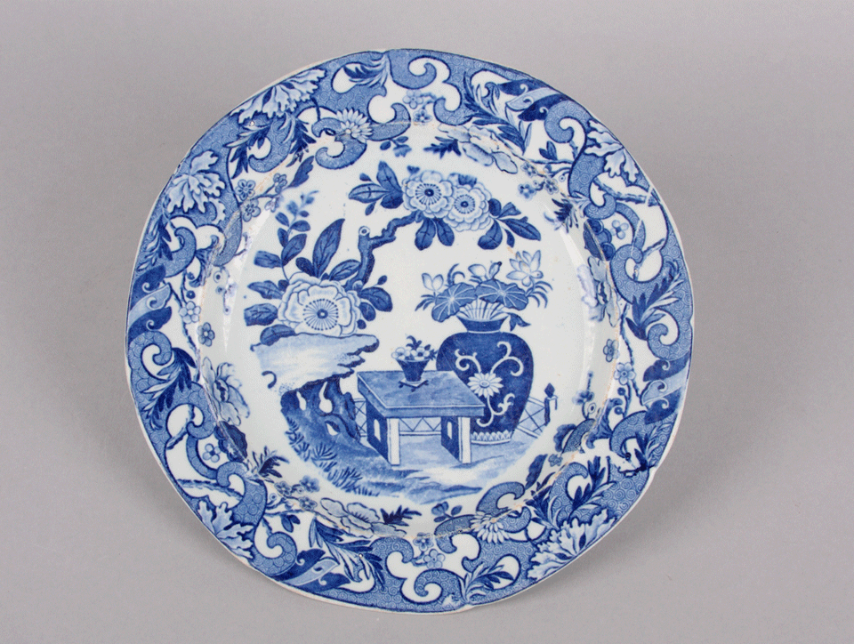 Mason's patent ironstone plate