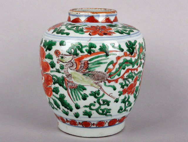 Polychrome jar