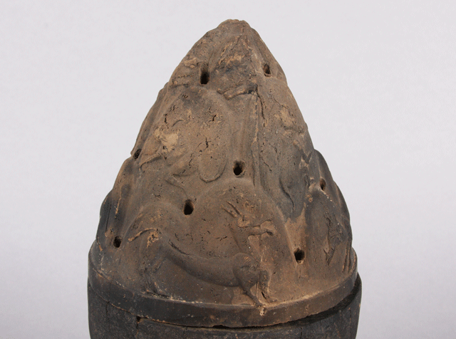 Han dynasty censer detail