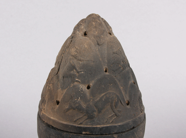 Han dynasty censer detail