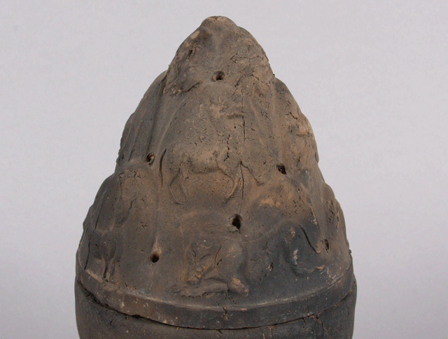Han dynasty censer detail