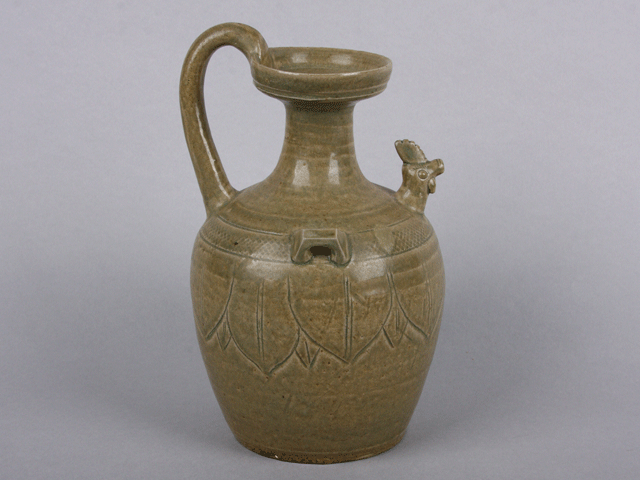 Celadon ewer