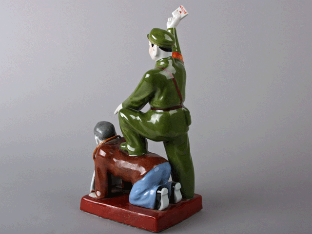 Small ceramic statue